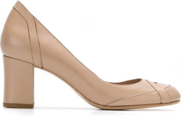 Sarah Chofakian leather pumps Neutrals
