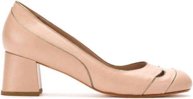Sarah Chofakian leather pumps Neutrals