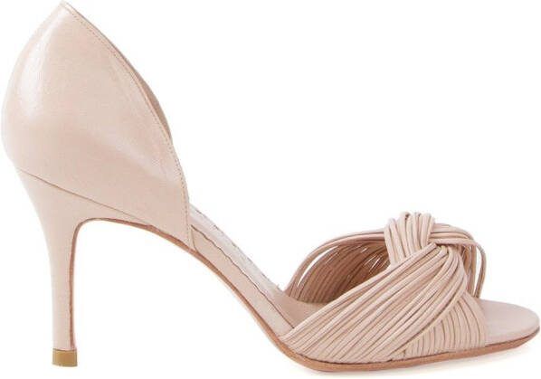 Sarah Chofakian leather sandals Neutrals