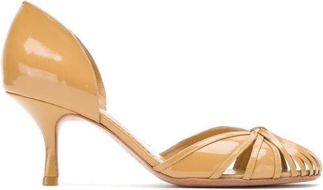Sarah Chofakian leather Sarah pumps Neutrals
