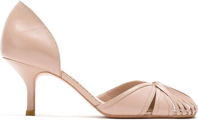 Sarah Chofakian Sarah leather pumps Neutrals