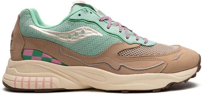 Saucony 3D Grid Hurricane "Earth Citizen" sneakers Brown