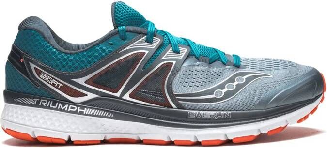 Saucony Triumph ISO 3 "Grey Blue Red" sneakers