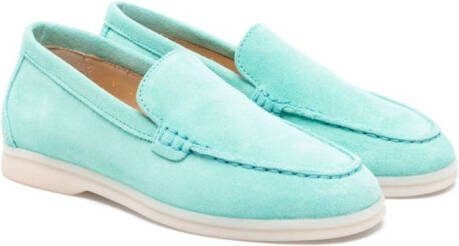 Scarosso Ludovica suede loafers Blue