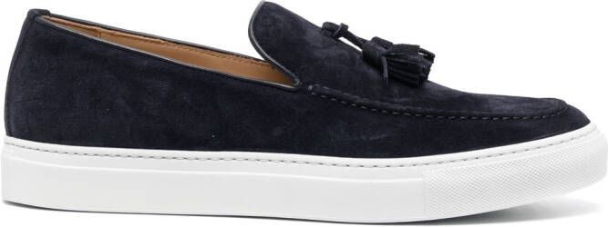 Scarosso tassel detail loafers Blue