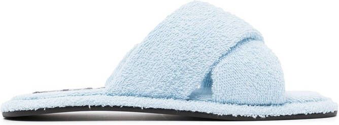Senso Inka IV terry slides Blue