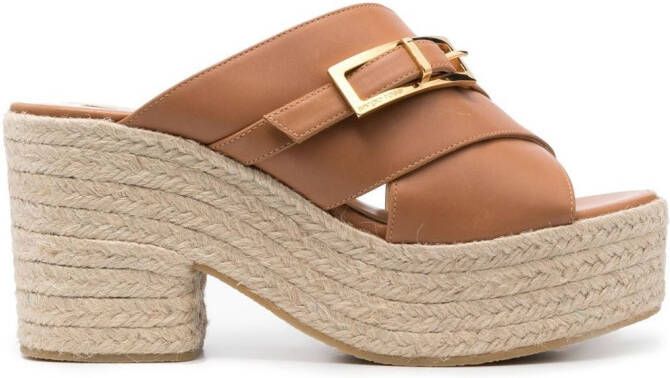 Sergio Rossi 90mm Nora sandals Brown
