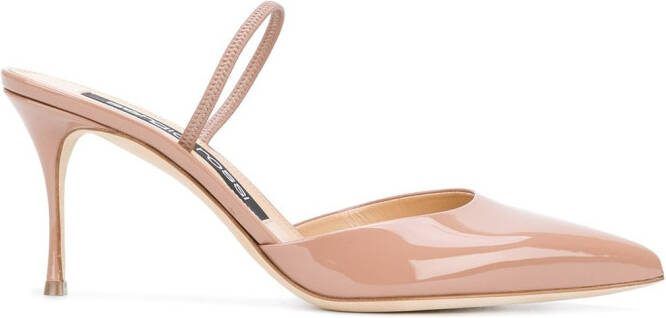 Sergio Rossi Godiva 75mm pumps Neutrals