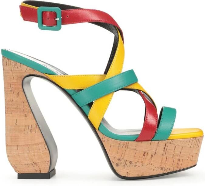 Sergio Rossi SI Rossi 90mm sandals Yellow