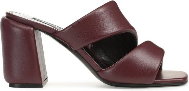 Sergio Rossi 80mm Songy sandals Red
