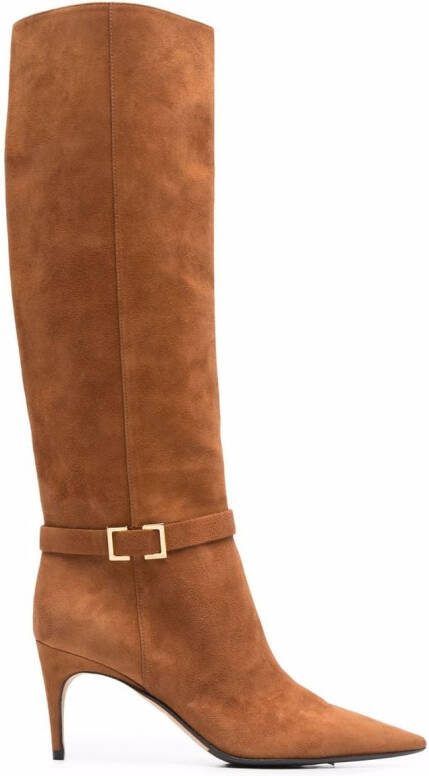 Sergio Rossi Sr Mini Prince suede boots Brown