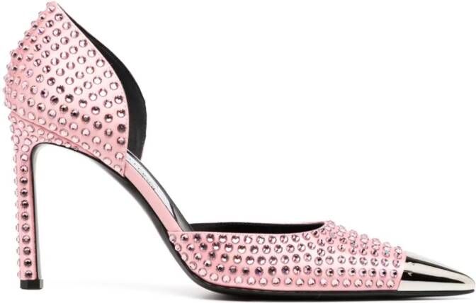Sergio Rossi x Area Dagger 100mm pumps Pink