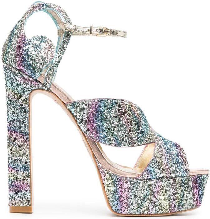 Sophia Webster 140mm Rita sandals Blue