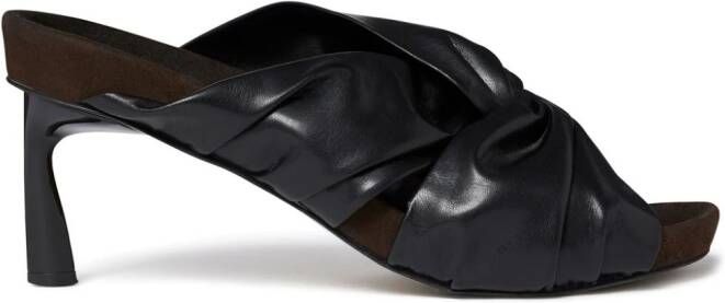 Stella McCartney twist-detail sandals Black