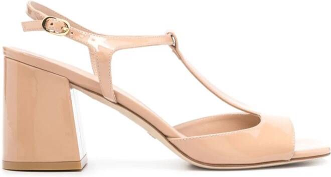Stuart Weitzman Flareblock 75mm sandals Neutrals