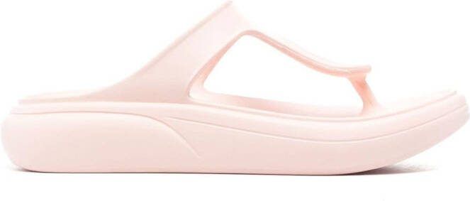 Stuart Weitzman open toe slip-on sandals Pink