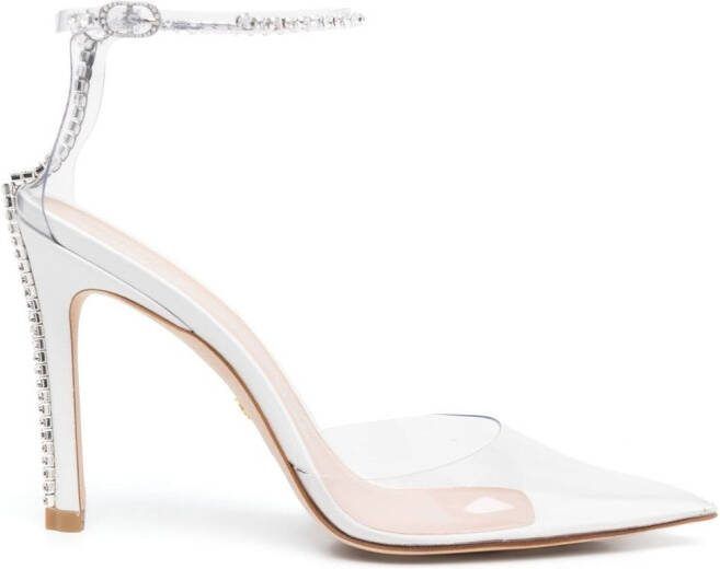 Stuart Weitzman Stuart Glam 115mm pumps White