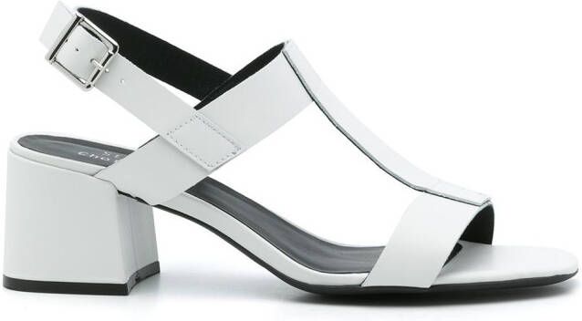 Studio Chofakian Studio 107 65mm leather sandals White