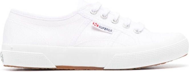 Superga low-top lace-up sneakers White