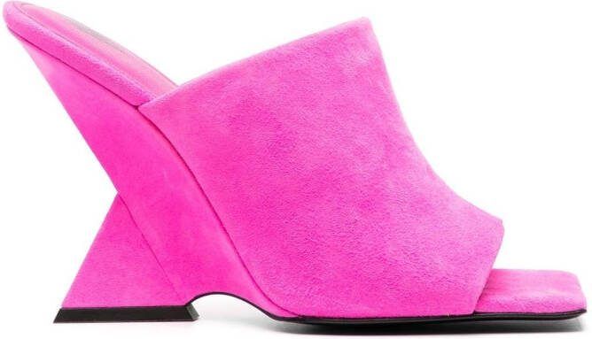 The Attico 105mm Cheope sandals Pink