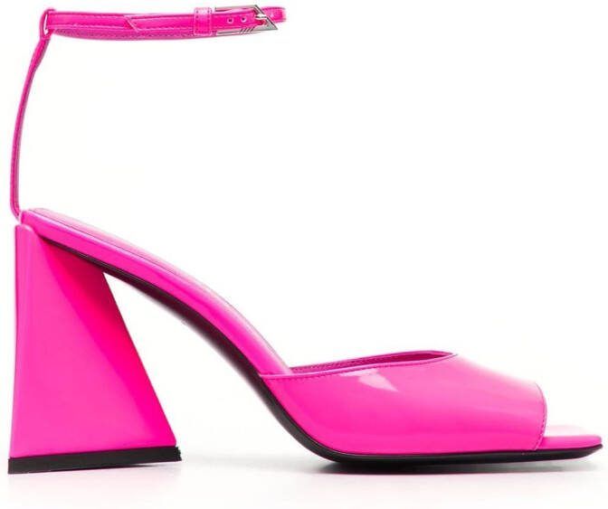 The Attico Piper 85mm sandals Pink