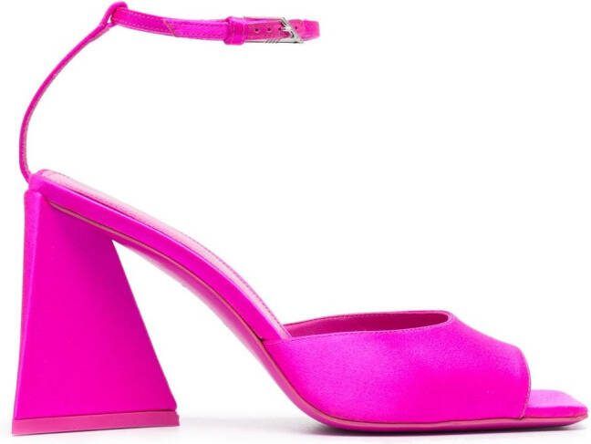 The Attico Piper 85mm sandals Pink