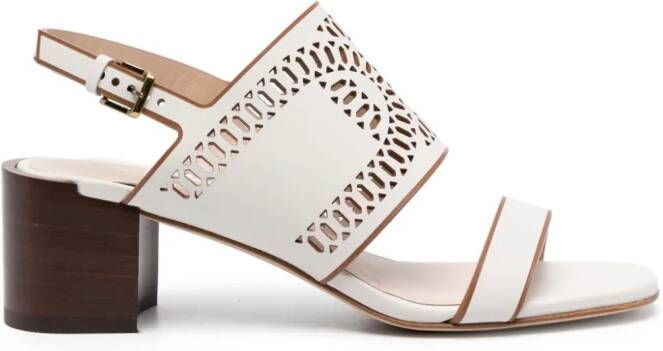 Tod's Catena 65mm sandals Neutrals