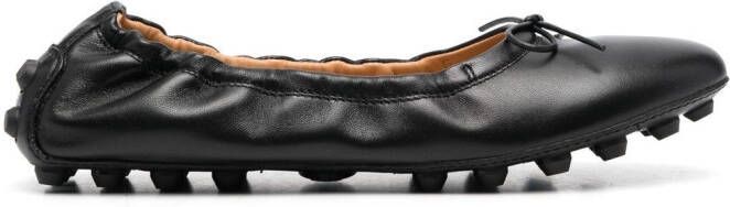 Tod's Gommino ballerina shoes Black