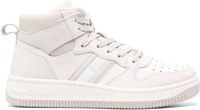 Tommy Jeans Retro Basket high-top sneakers White