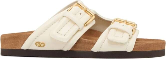 Valentino Garavani 30mm Fussfriend sandals White