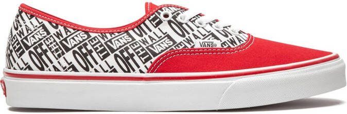 Vans Authentic "OTW" sneakers Red