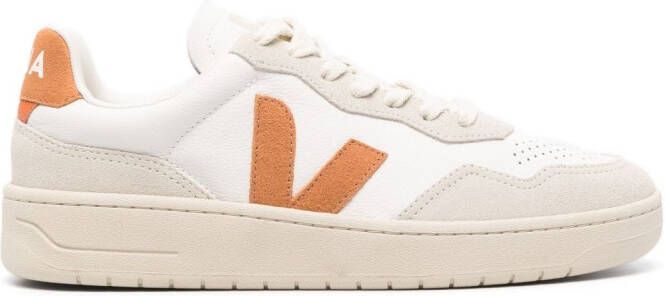 VEJA V-90 leather sneakers White