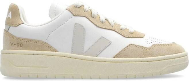 VEJA V-90 leather sneakers White
