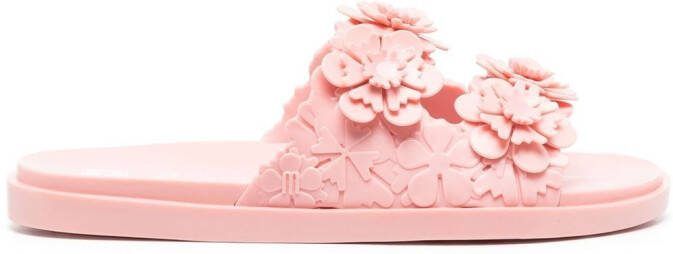 Viktor  Rolf x Melissa Blossom Wide slip-on sandals Pink