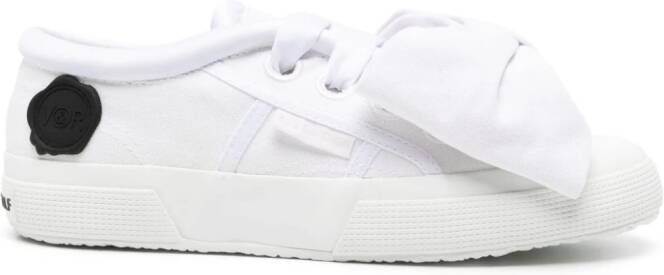Viktor  Rolf x Superga bow-detail sneakers White
