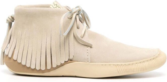 Visvim Kuiva Shaman-Folk lace-up desert boots Brown