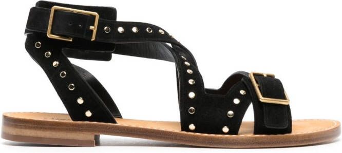 ZadigVoltaire Cecilia Caprese stud-embellished sandals Black