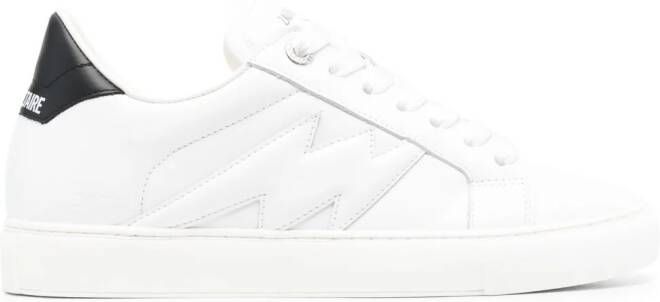 ZadigVoltaire La Flash low-top sneakers White