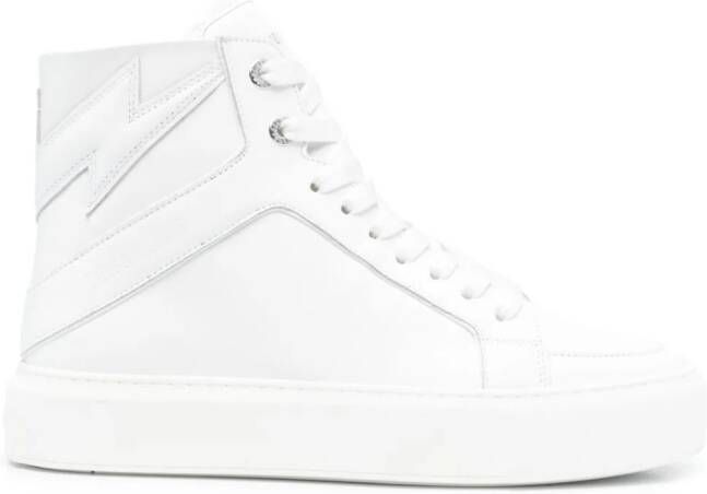 ZadigVoltaire tonal high-top sneakers White