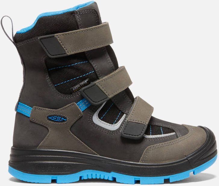 Keen Big Kids Waterproof' Redwood Winter Waterproof Boot Size 1 In Raven Magnet