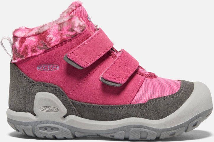 Keen Little Kids' Knotch Double Strap Chukka Shoes Size 10 In Fruit Dove Black
