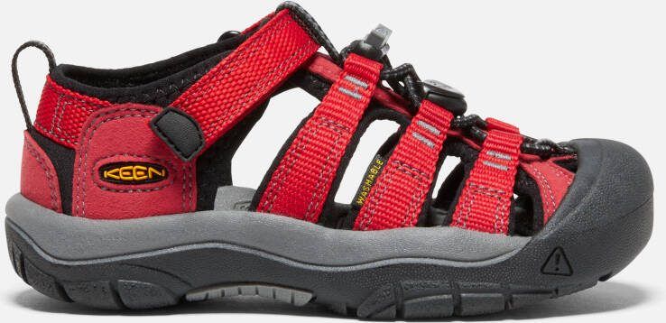 Keen Little Kids' Water Shoes Newport H2 Sandals 11 Ribbon Red Gargoyle