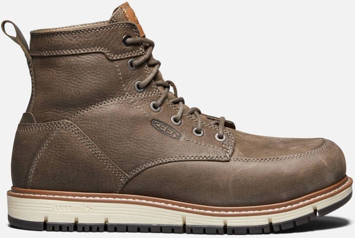 Keen Men's Aluminum Toe Boots San Jose 6" 10.5 Wide Falcon Caramel Cafe Leather