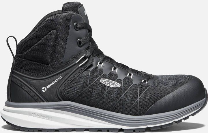 Keen Men's Vista Energy Mid (Carbon-Fiber Toe) Boots Size 10.5 Wide In Vapor Black