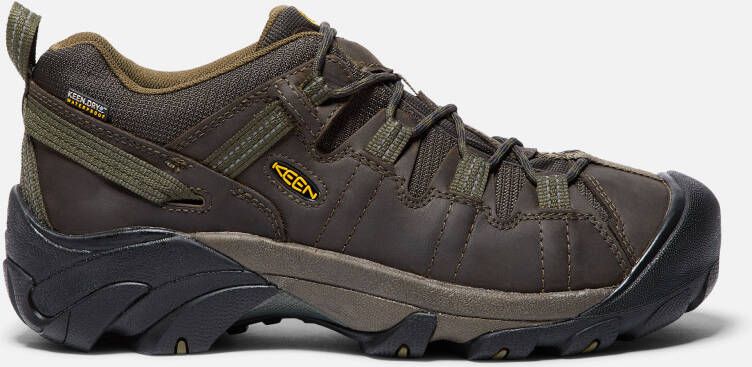 Keen Men's Waterproof Targhee II Wide Shoes Size 10.5 In Canteen Dark Olive