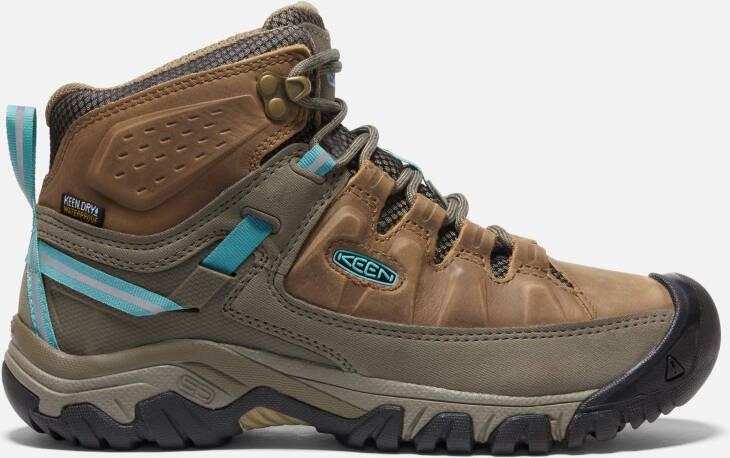 Keen Women's Waterproof Targhee III Mid Boots Size 10.5 In Toasted Coconut Porcelain