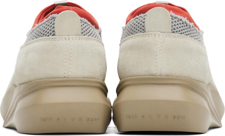 1017 ALYX 9SM Beige  Red Mono Sneakers