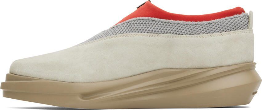 1017 ALYX 9SM Beige  Red Mono Sneakers - Picture 3