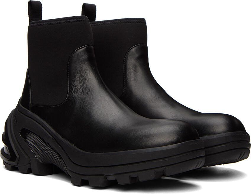 1017 ALYX 9SM Black Elasticized Boots - Picture 2