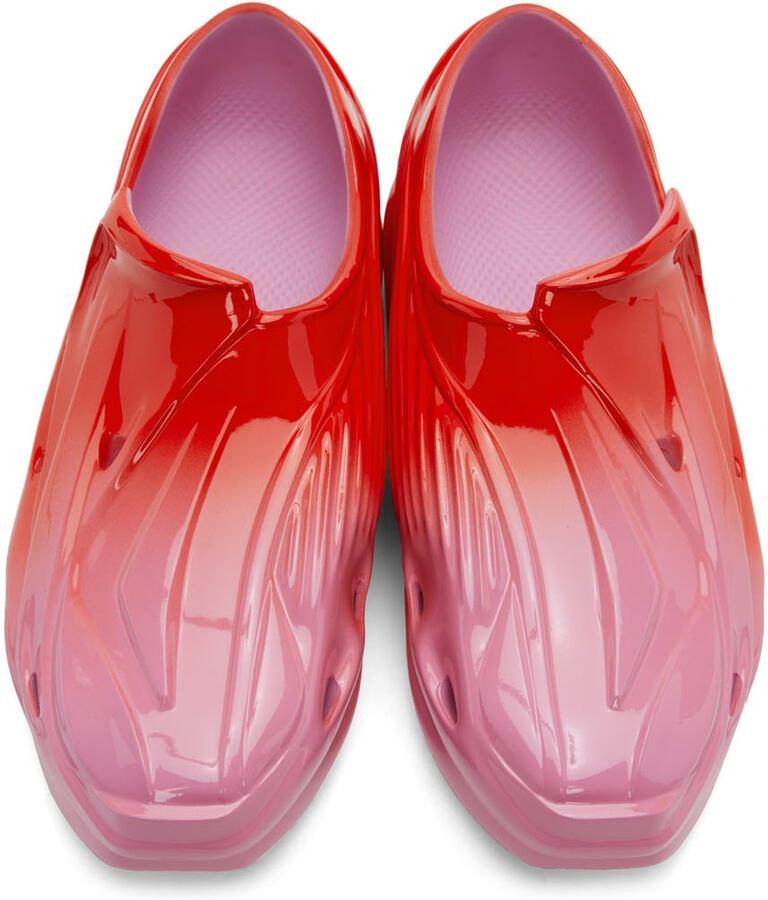 1017 ALYX 9SM Red  Pink Mono Slip-On Sneakers